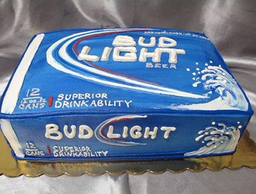 Bud Light Cake